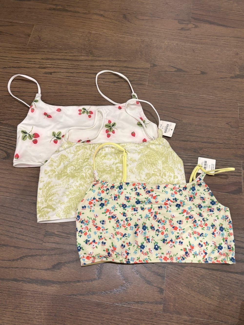 Anthropologie 3 sets of The Renna Seamless Bralette and Briefs